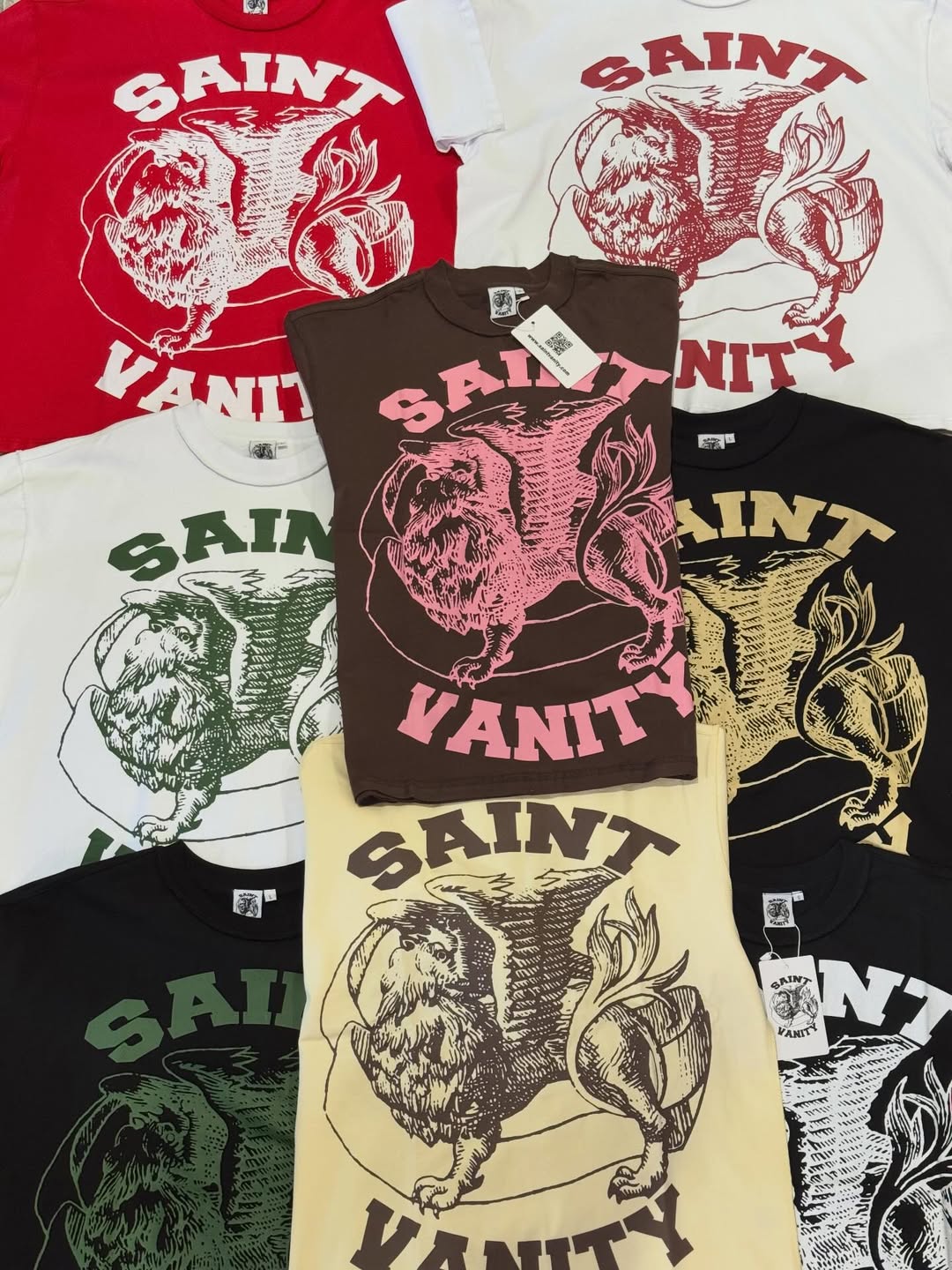 Saint Vanity tees NYC